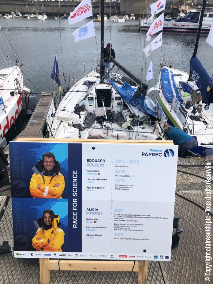 Transat Paprec - Edouard Golbery (navigateur)