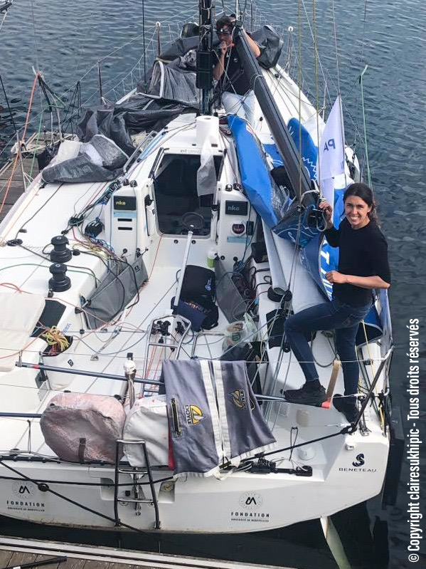 Transat Paprec - Alicia et Edouard (navigateurs)